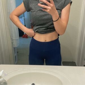 victoria secret active blue leggings small